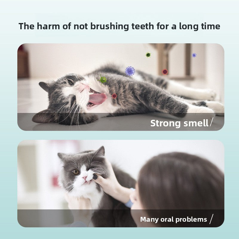 Disposable Pet Dental Cleaning Finger Wipes
