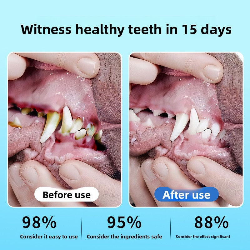 Disposable Pet Dental Cleaning Finger Wipes